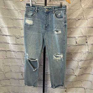 PACSUN Distressed Mom Jeans